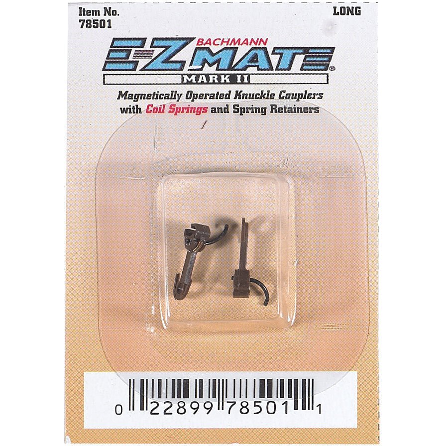 Bachmann Magnetically Operated E - Z Mate Mark II Couplers - Long - Bachmann - ModelCars.com