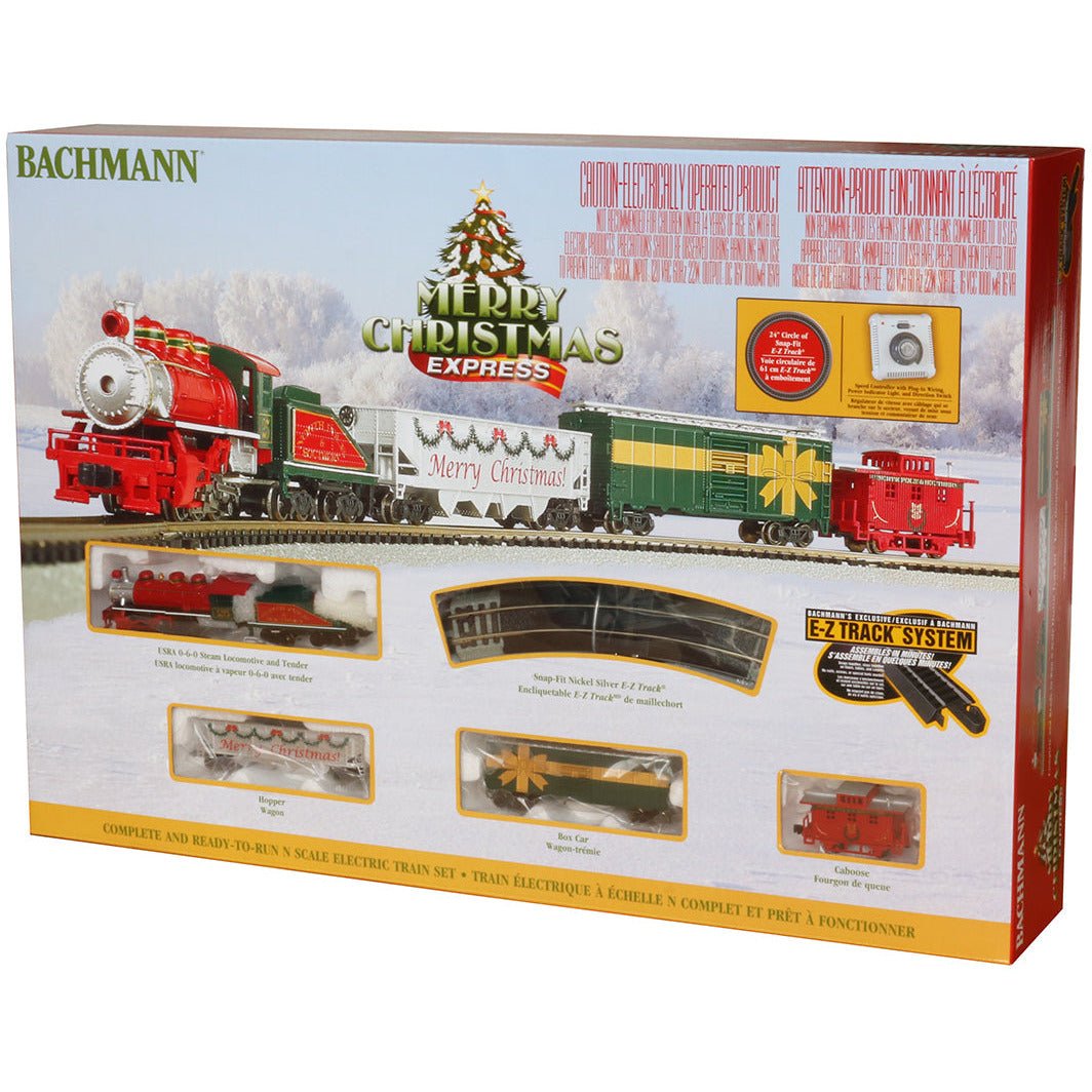 Bachmann Merry Christmas Express Set (N Scale) - Bachmann - ModelCars.com