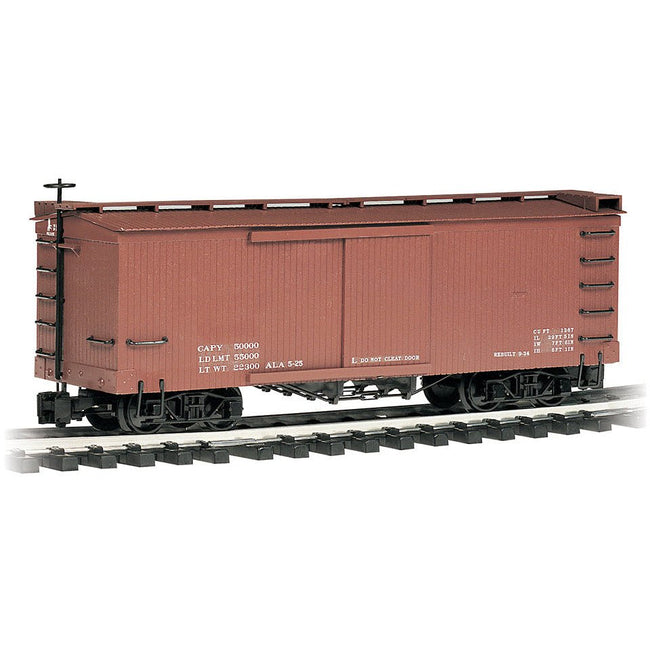 Bachmann Mineral Red - Data Only - Box Car (Large Scale) - Bachmann - ModelCars.com