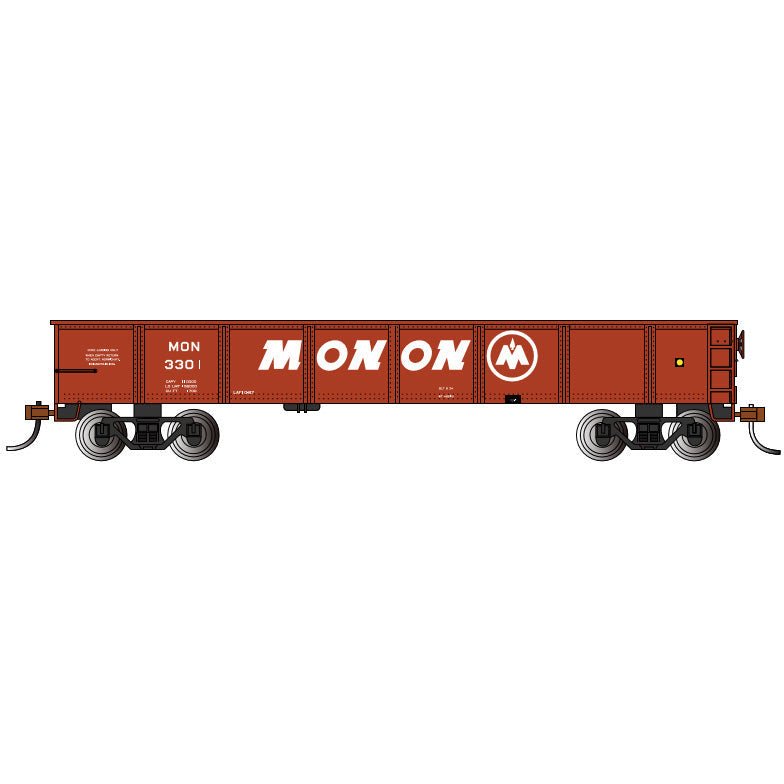Bachmann MONON 3301 - 40' Gondola - Bachmann - ModelCars.com