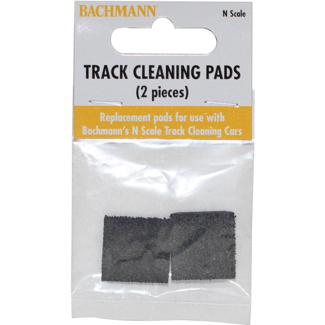 Bachmann N Scale Track Cleaning Replacement Pads (2/package) - Bachmann - ModelCars.com
