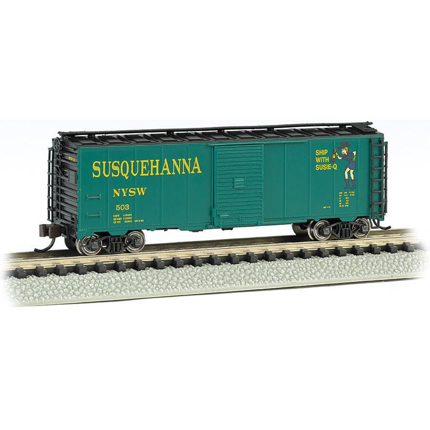 Bachmann N. Y. S. & W (Suzy Q) - AAR 40' Steel Box Car - Bachmann - ModelCars.com