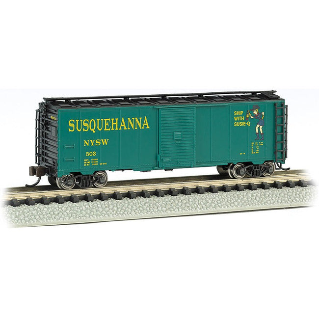 Bachmann N. Y. S. & W (Suzy Q) - AAR 40' Steel Box Car - Bachmann - ModelCars.com