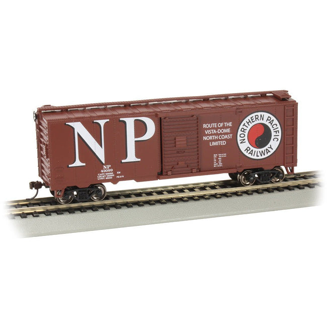 Bachmann Northern Pacific 43099 40' Box Car (HO Scale) - Bachmann - ModelCars.com