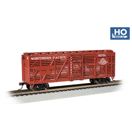 Bachmann Northern Pacific 81761 - 40' Stock Car - Bachmann - ModelCars.com