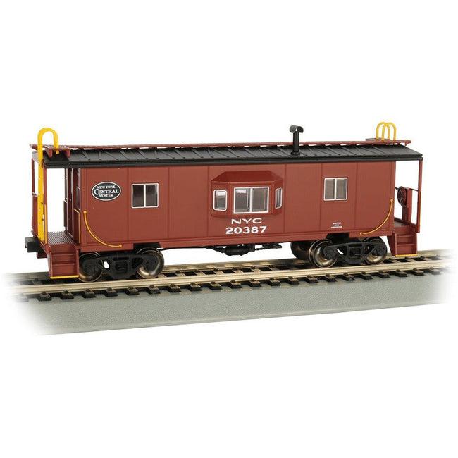 Bachmann NYC - Bay Window w/ Roof Walk Caboose (HO Scale) - Bachmann - ModelCars.com