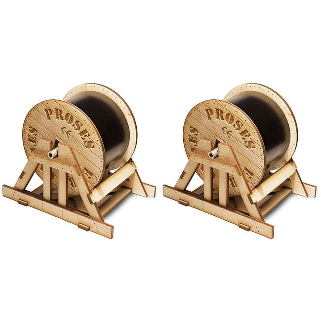 Bachmann O Scale Cable Drums (2 per pack) - Bachmann - ModelCars.com