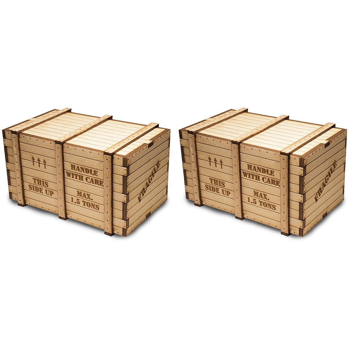 Bachmann O Scale Machinery Crates (2 per pack) - Bachmann - ModelCars.com