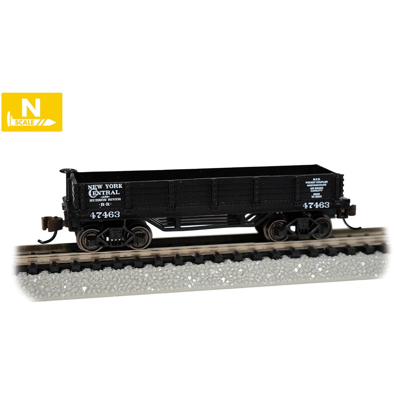 Bachmann Old Time Gondola - New York Central - Bachmann - ModelCars.com