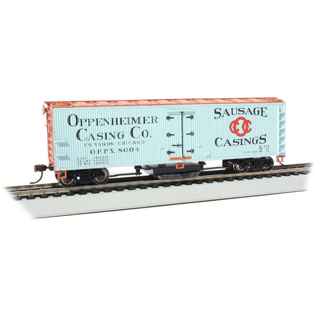 Bachmann Oppenheimer Casing Co. - Track - Cleaning 40' Wood - Side Reefer - Bachmann - ModelCars.com