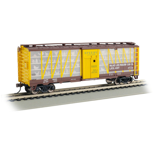 Bachmann Palace Live Poultry Car Co. 4207 (Speedy with Chickens) - Bachmann - ModelCars.com
