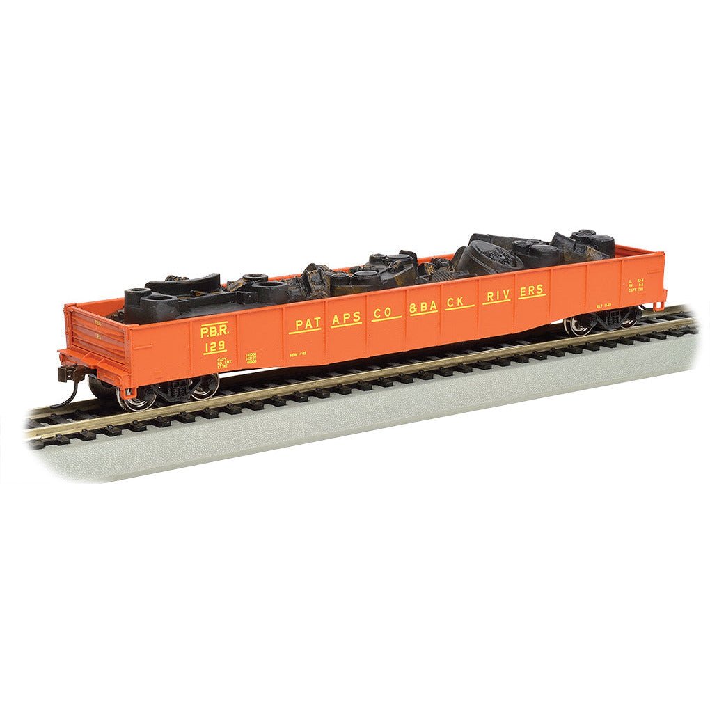 Bachmann Patapsco & Back Rivers - 50'6" Drop End Gondola w/Scrap Load - Bachmann - ModelCars.com