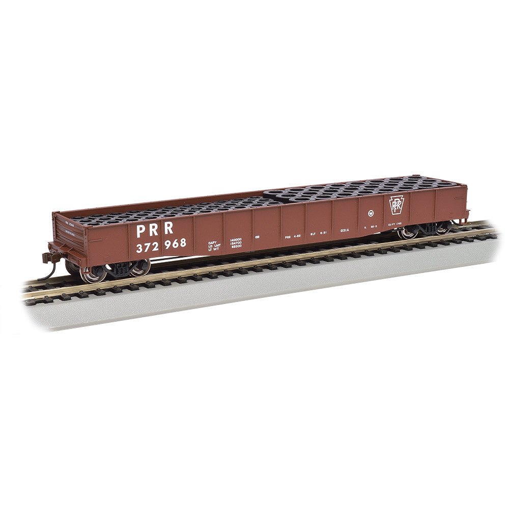Bachmann Pennsylvania - 50'6" Drop End Gondola w/Tire Load - Bachmann - ModelCars.com