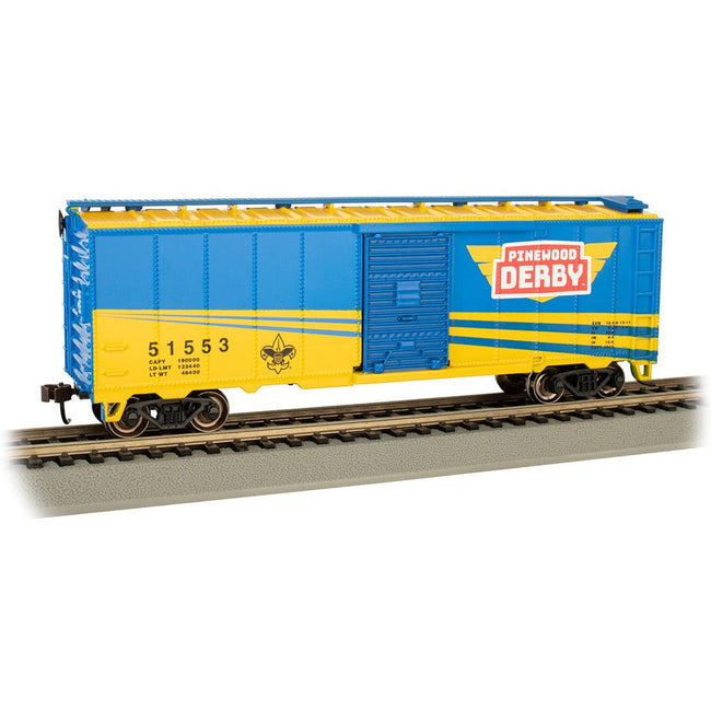 Bachmann PINEWOOD DERBY™ - BOY SCOUTS of AMERICA - 40' Box Car (HO Scale) - Bachmann - ModelCars.com