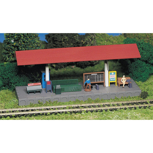 Bachmann Platform Station (HO Scale) - Bachmann - ModelCars.com