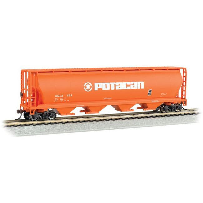 Bachmann POTACAN - 4 Bay Cylindrical Grain Hopper - Bachmann - ModelCars.com