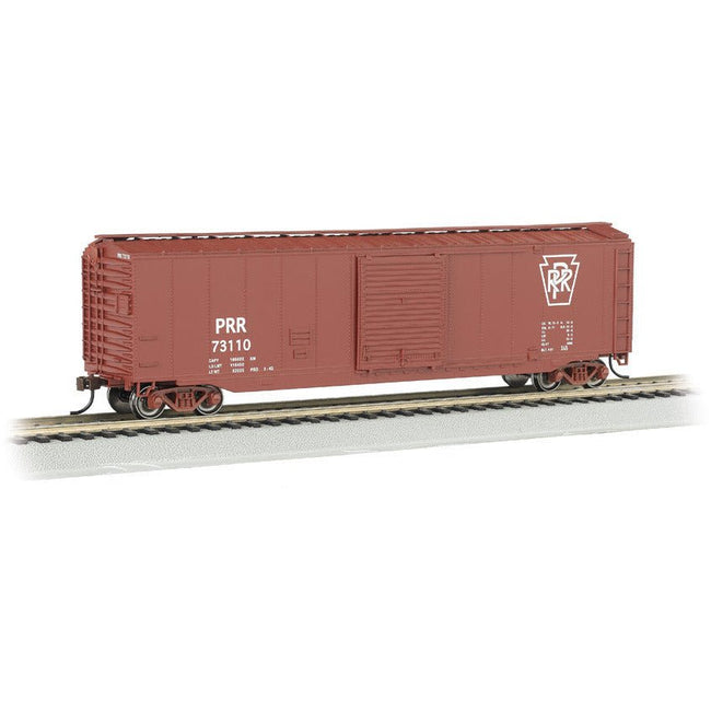 Bachmann PRR - 50' Sliding Door Box Car (HO Scale) - Bachmann - ModelCars.com