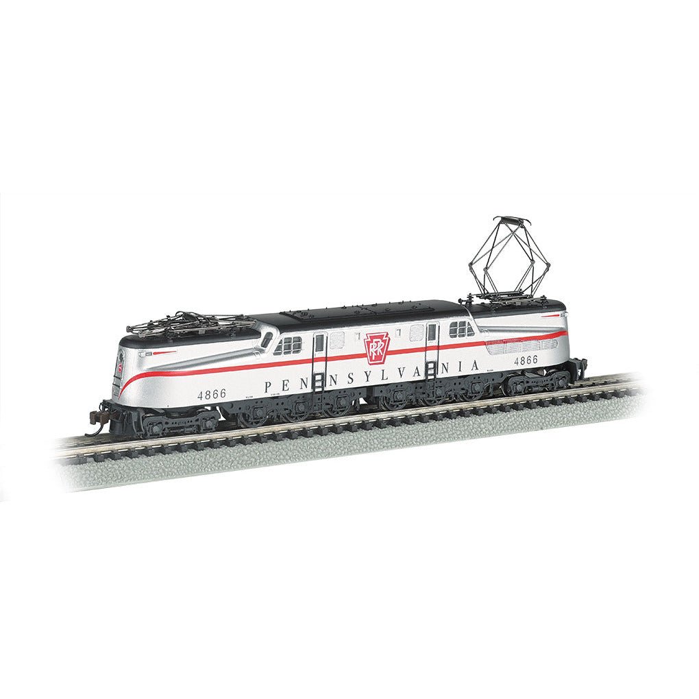 Bachmann PRR GG - 1 4866 – Silver w/ Red Stripe DCC Ready (N Scale) - Bachmann - ModelCars.com