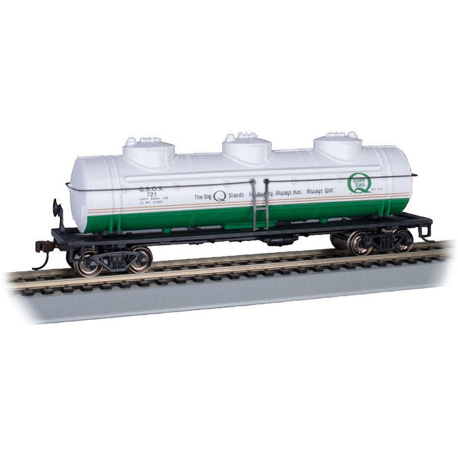 Bachmann Quaker State 721 - 40' Three - Dome Tank Car (HO Scale) - Bachmann - ModelCars.com