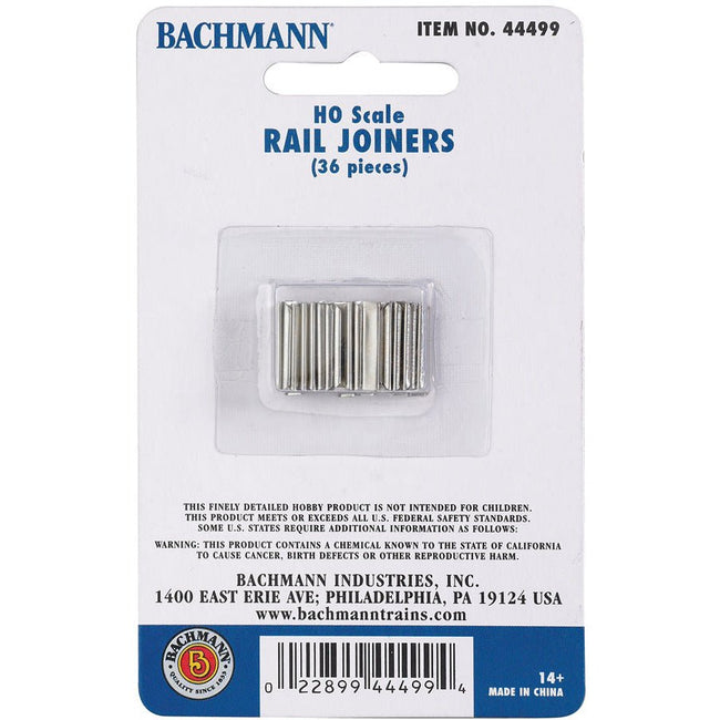 Bachmann Rail Joiners (HO Scale) - Bachmann - ModelCars.com