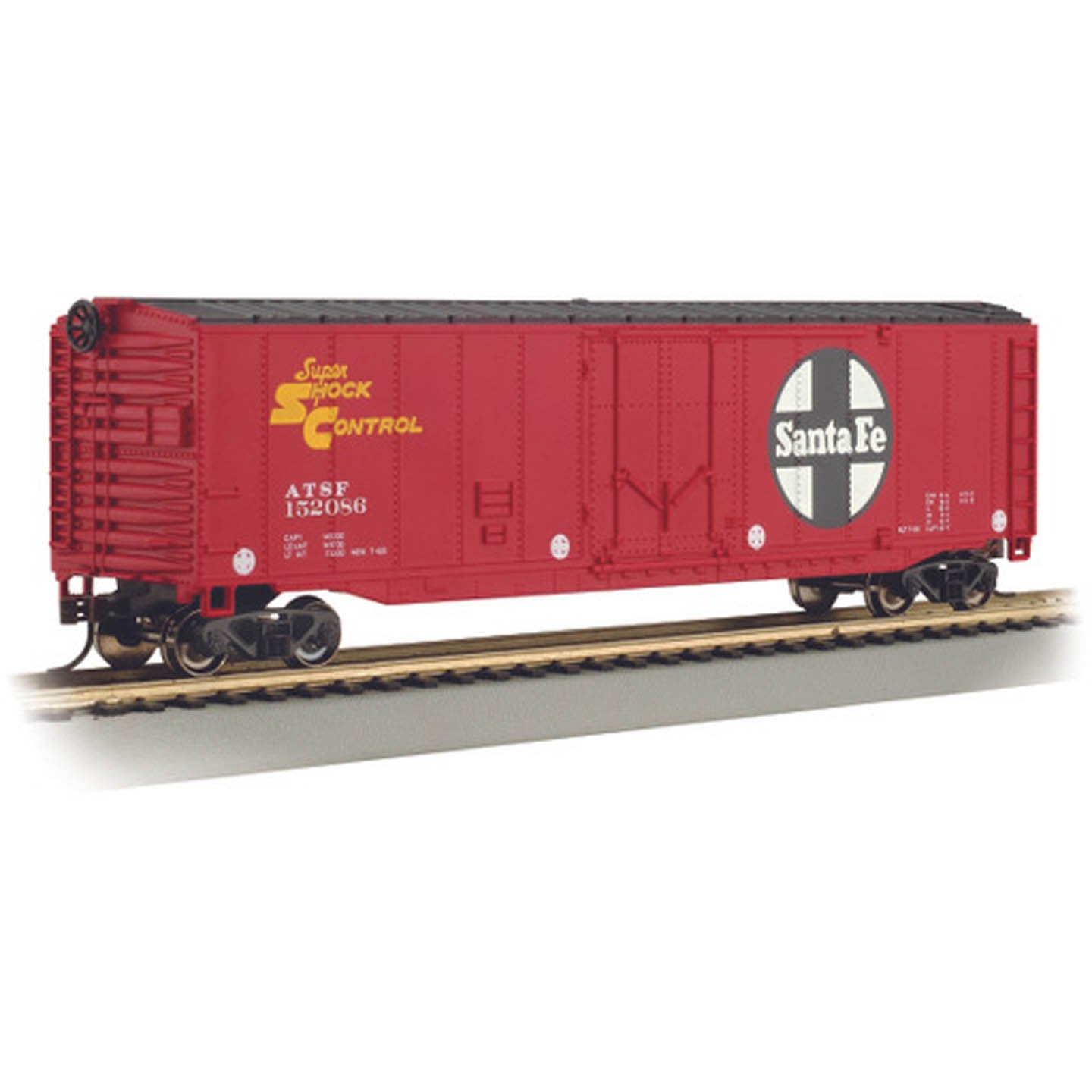 Bachmann Santa Fe 152086 - 50' Plug Door Box Car (HO Scale) - Bachmann - ModelCars.com