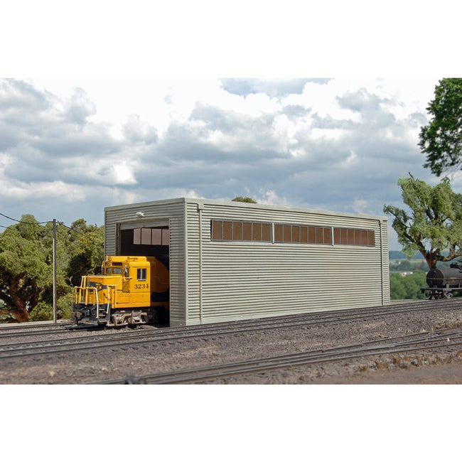 Bachmann Single Stall Shed - Bachmann - ModelCars.com