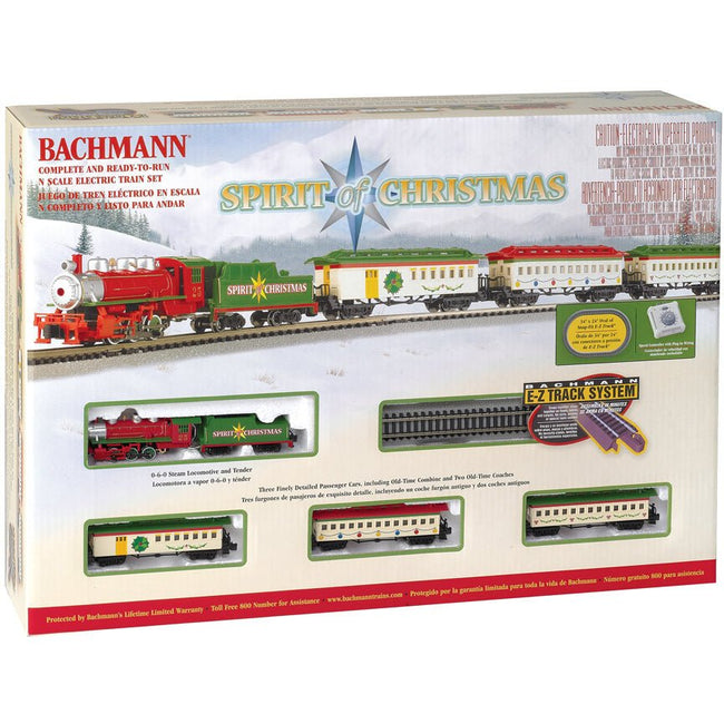 Bachmann Spirit of Christmas Set (N Scale) - Bachmann - ModelCars.com