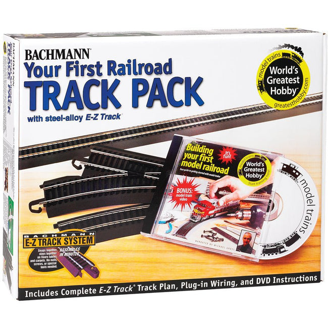 Bachmann Steel Alloy First Railroad Track Pack (HO Scale) - Bachmann - ModelCars.com