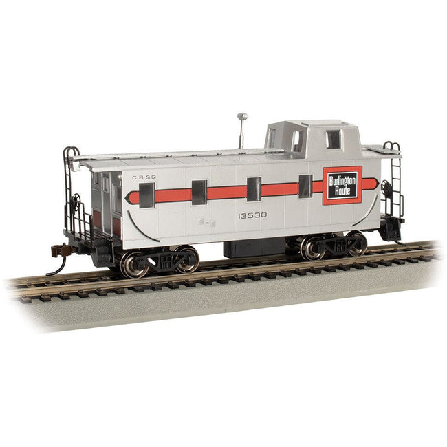 Bachmann Streamlined Caboose with Offset Cupola - Burlington 13530 - Bachmann - ModelCars.com