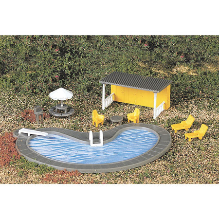 Bachmann Swimming Pool & Accessories (HO Scale) - Bachmann - ModelCars.com
