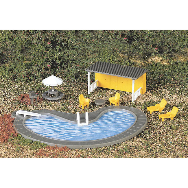 Bachmann Swimming Pool & Accessories (HO Scale) - Bachmann - ModelCars.com