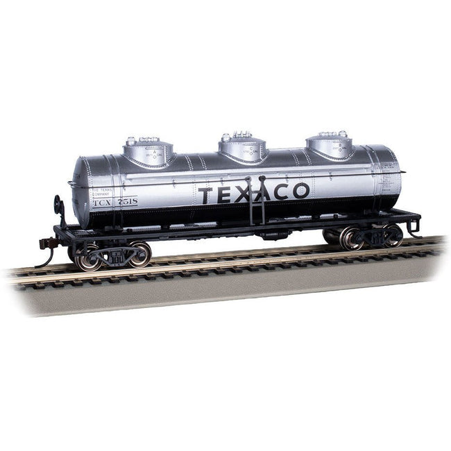 Bachmann Texaco 7518 - 40' Three - Dome Tank Car (HO Scale) - Bachmann - ModelCars.com