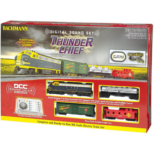 Bachmann Thunder Chief Set with Digital Sound (HO Scale) - Bachmann - ModelCars.com