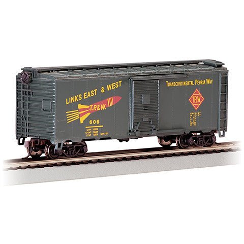Bachmann Toledo, Peoria & Western 606 - 40' Box Car (HO Scale) - Bachmann - ModelCars.com