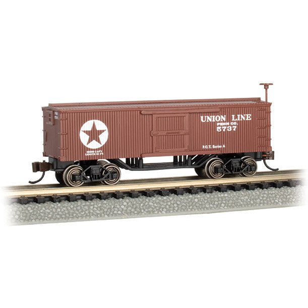 Bachmann Union Line - Old - Time Box Car (N Scale) - Bachmann - ModelCars.com