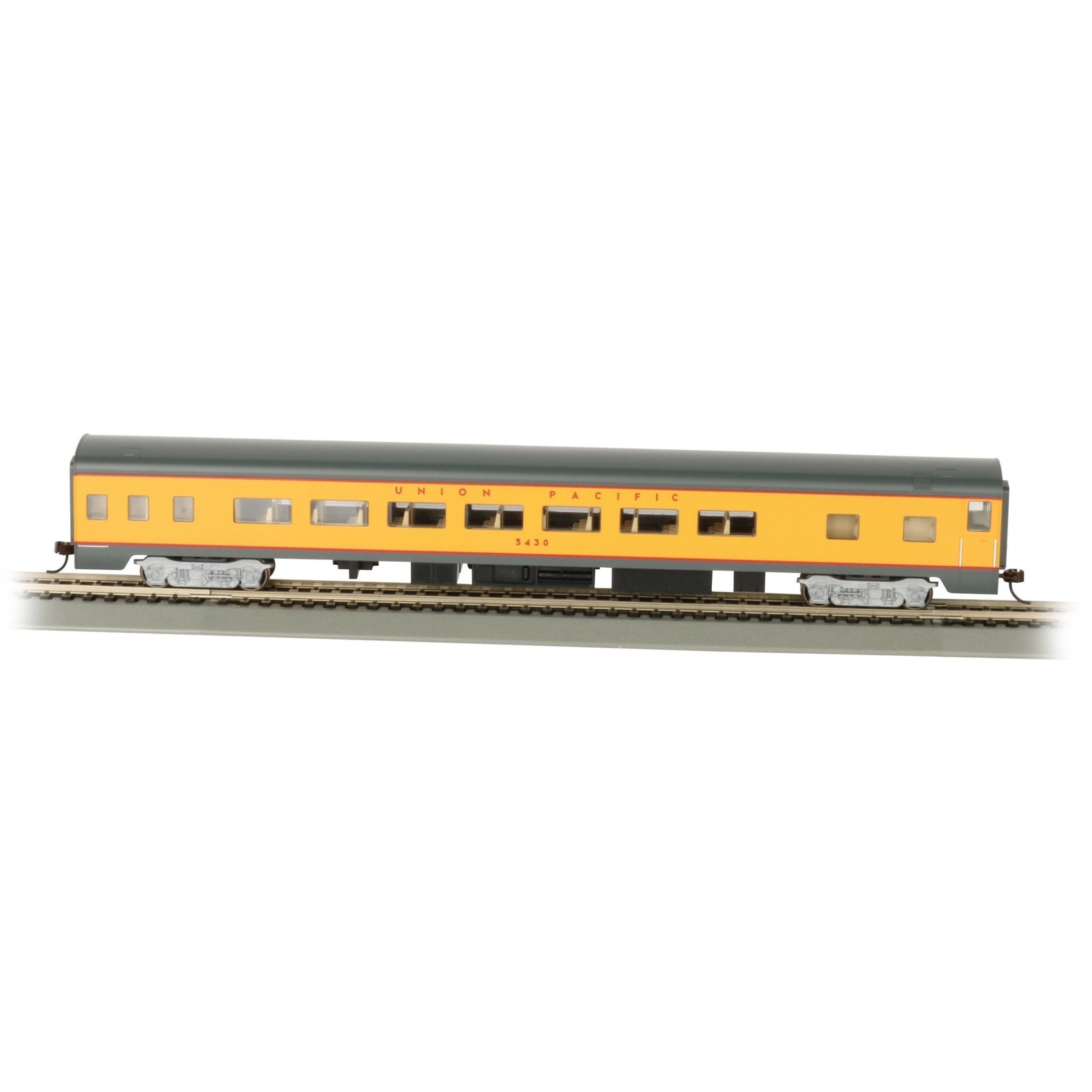 Bachmann Union Pacific® Smooth - Side Coach w/ Lighted Interior (HO) - Bachmann - ModelCars.com