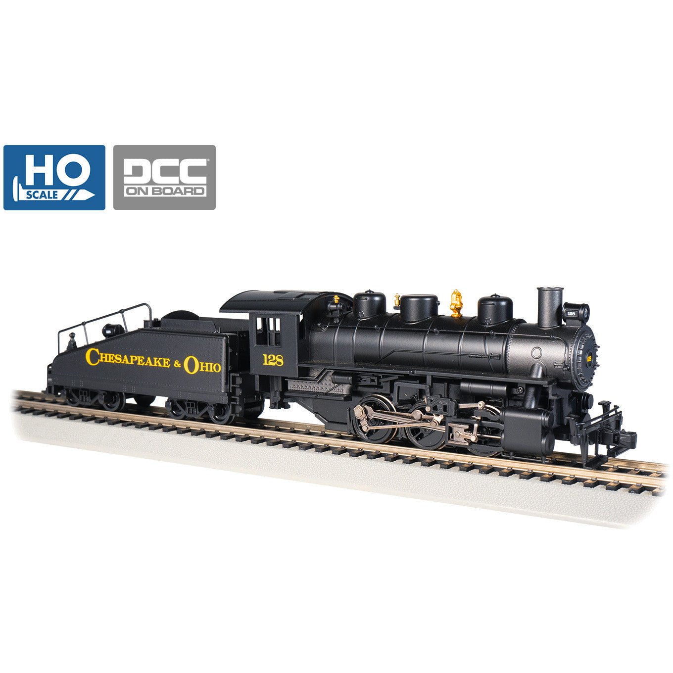 Bachmann USRA 0 - 6 - 0 & Slope Tender - Chesapeake & Ohio® 128 - Bachmann - ModelCars.com