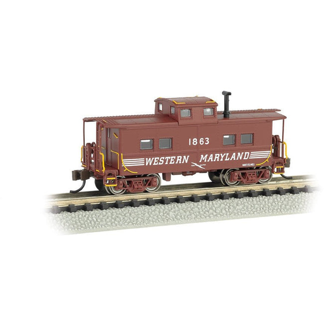 Bachmann Western Maryland® 1863 (Speed Lettering) - NE Steel Caboose - Bachmann - ModelCars.com