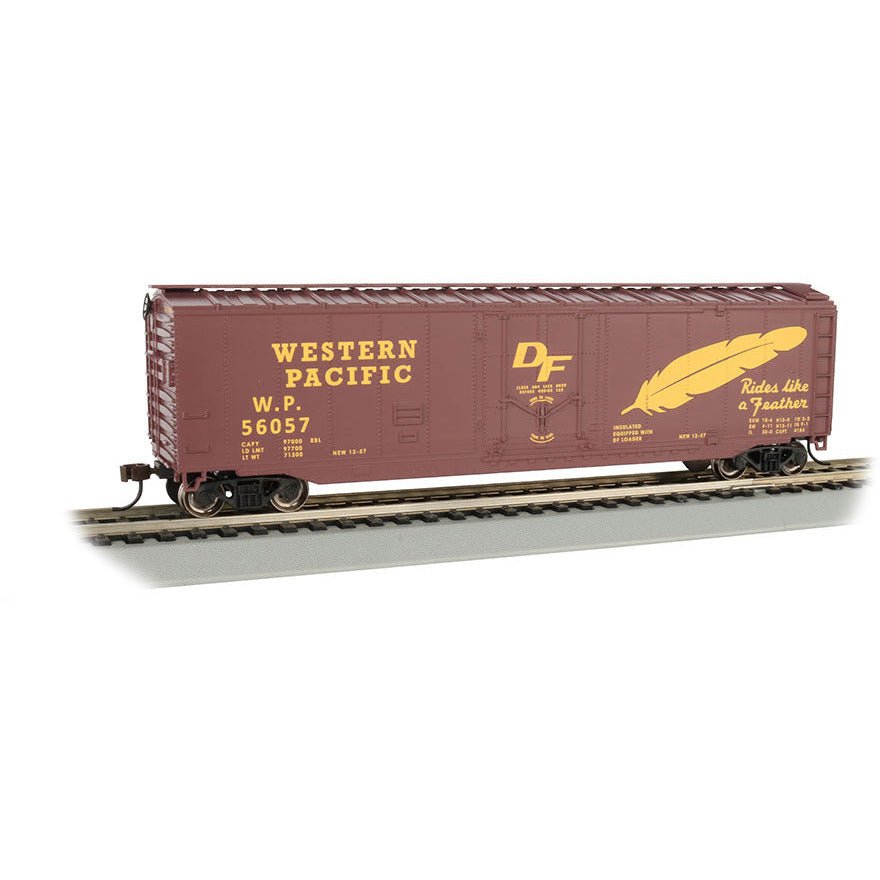 Bachmann Western Pacific™ (Feather Car) - 50' Plug Door Box Car (HO) - Bachmann - ModelCars.com