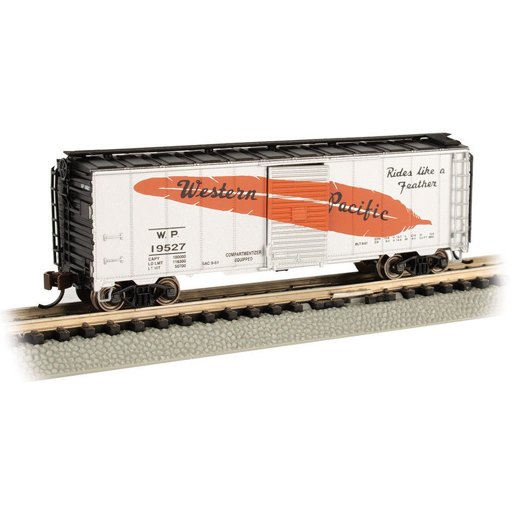 Bachmann Western Pacific™ - Feather Car - AAR 40' Steel Box Car - Bachmann - ModelCars.com