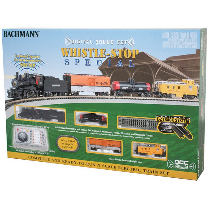 Bachmann Whistle - Stop Set Special with Digital Sound (N Scale) - Bachmann - ModelCars.com