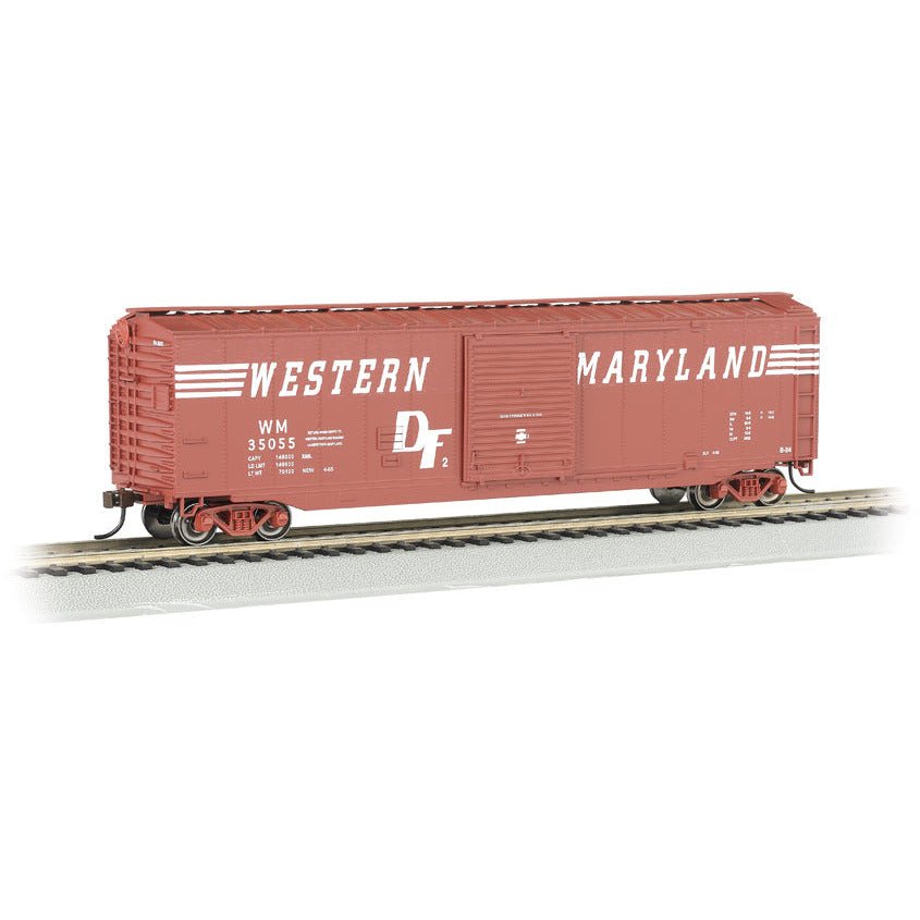 Bachmann WM® (Speed Lettering) - 50' Sliding Door Box Car (HO Scale) - Bachmann - ModelCars.com