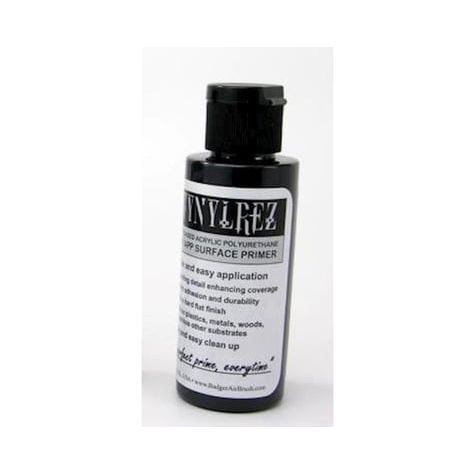 Badger Air - brush Co. Stynylrez Black Primer 4oz/120ml - ModelCars.com - ModelCars.com