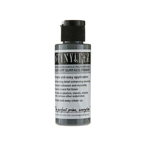 Badger Air-brush Co. Stynylrez Gray Primer Paint (2oz)-ModelCars.com-ModelCars.com