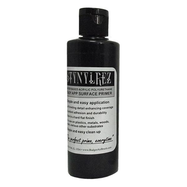 Badger Airbrush SNR-203 Stynylrez Acrylic Polyurethane Surface Primer, Black (2 oz.)-Badger-ModelCars.com
