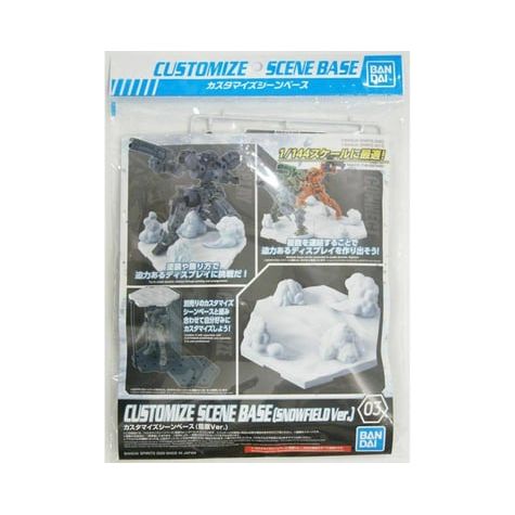 Bandai #03 30MM 1/144 Customize Scene Base (Snowfield Ver.)-Bandai-ModelCars.com