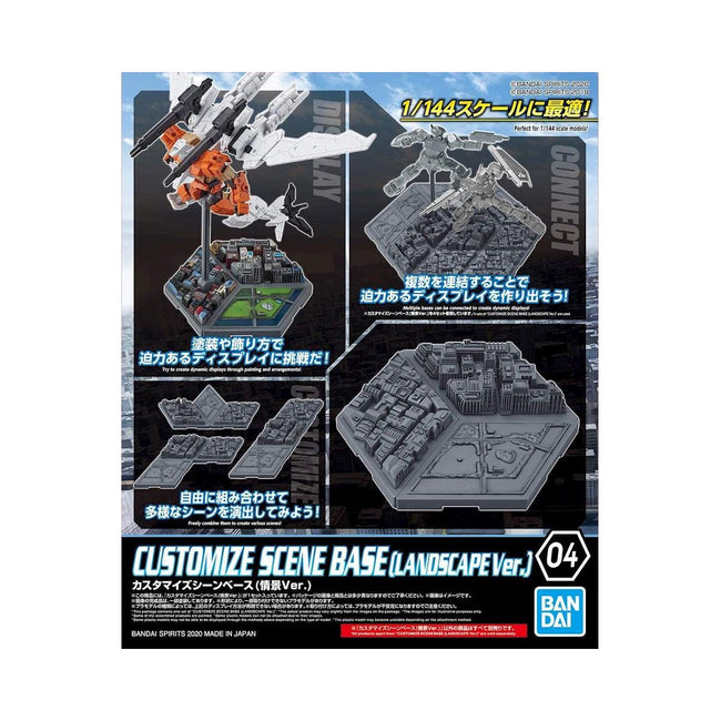 Bandai 04 30MM 1/144 Customize Scene Base (Landscape Ver.) - Bandai - ModelCars.com