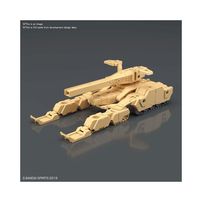 Bandai 04 30MM 1/144 Tank (Brown) Extended Armament Vehicle Plastic Model - Bandai - ModelCars.com