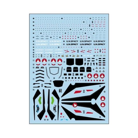 Bandai (2639670) YF - 19 Water Decals "Macross Plus" (Bag/6), Bandai Hobby HG 1/100 - Bandai - ModelCars.com