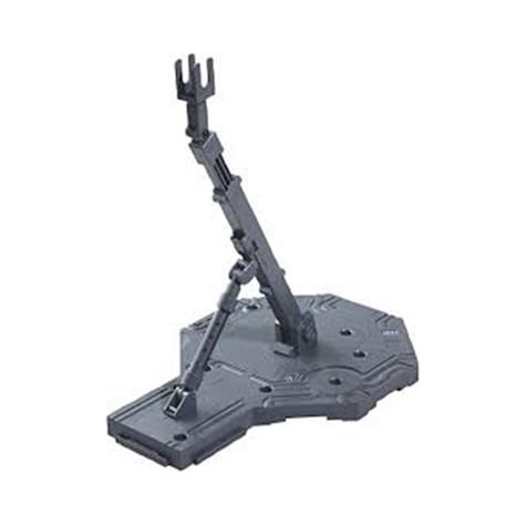 Bandai Action Base 2 Display Stand (Grey) For Gundam Model Kits-Bandai-ModelCars.com